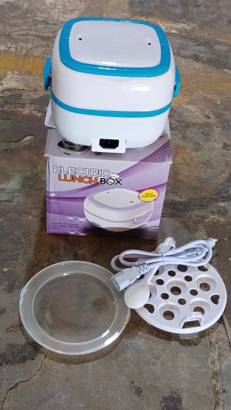 Electric Lunch Box Portable Food Warmer Food Heating Lunch Box for Car, Truck, office
