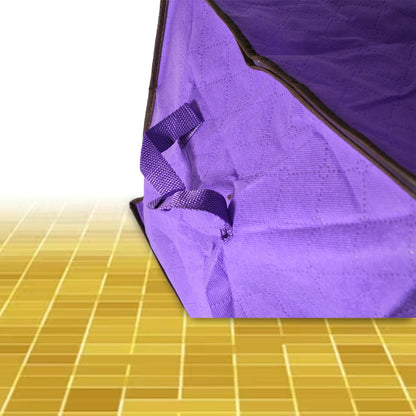 Clothing storage bag zipper, non-woven storage bag storing the clothes and sarees
