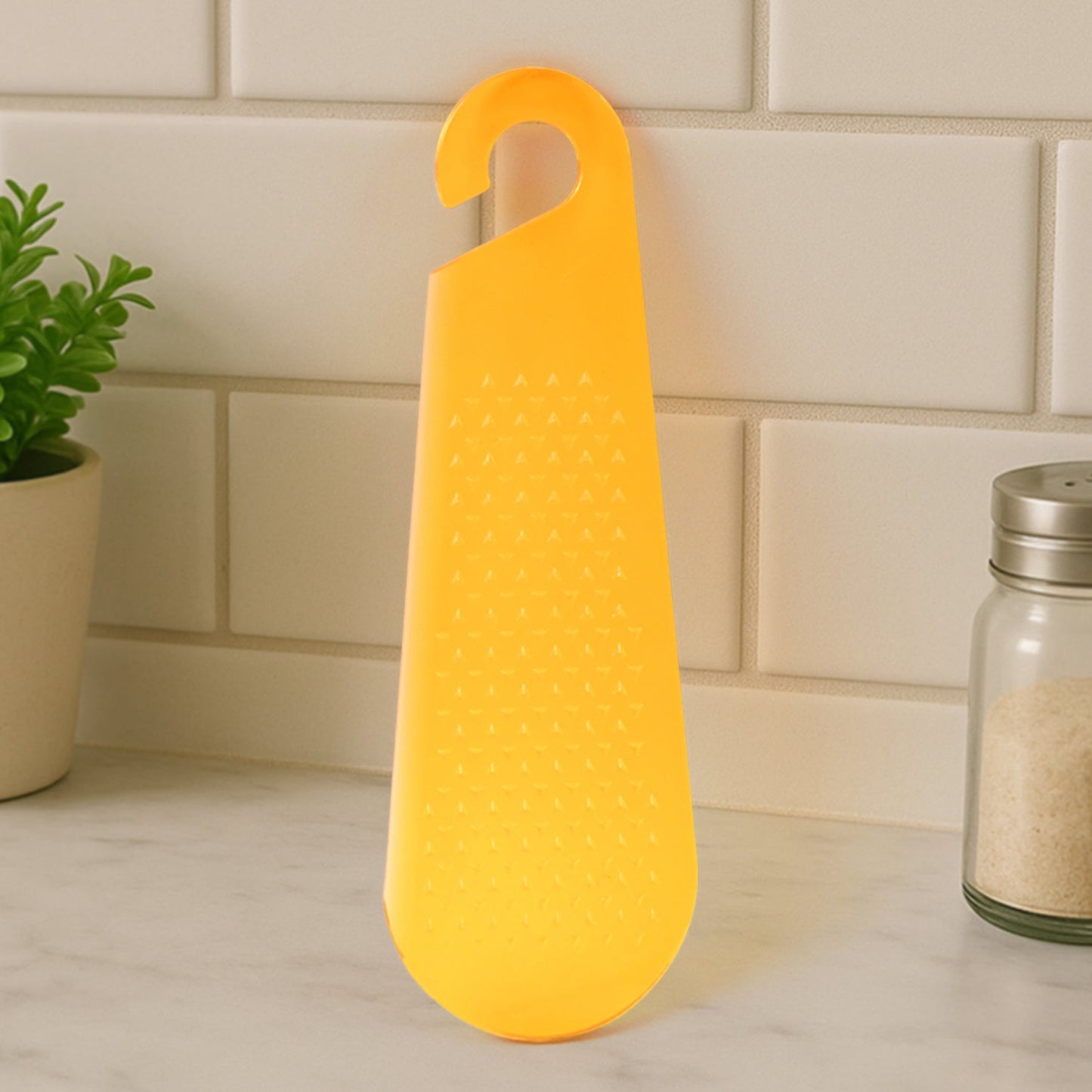 Multipurpose Garlic and Ginger Grater Peeler Tool with Hanging Hook – 1 Pc