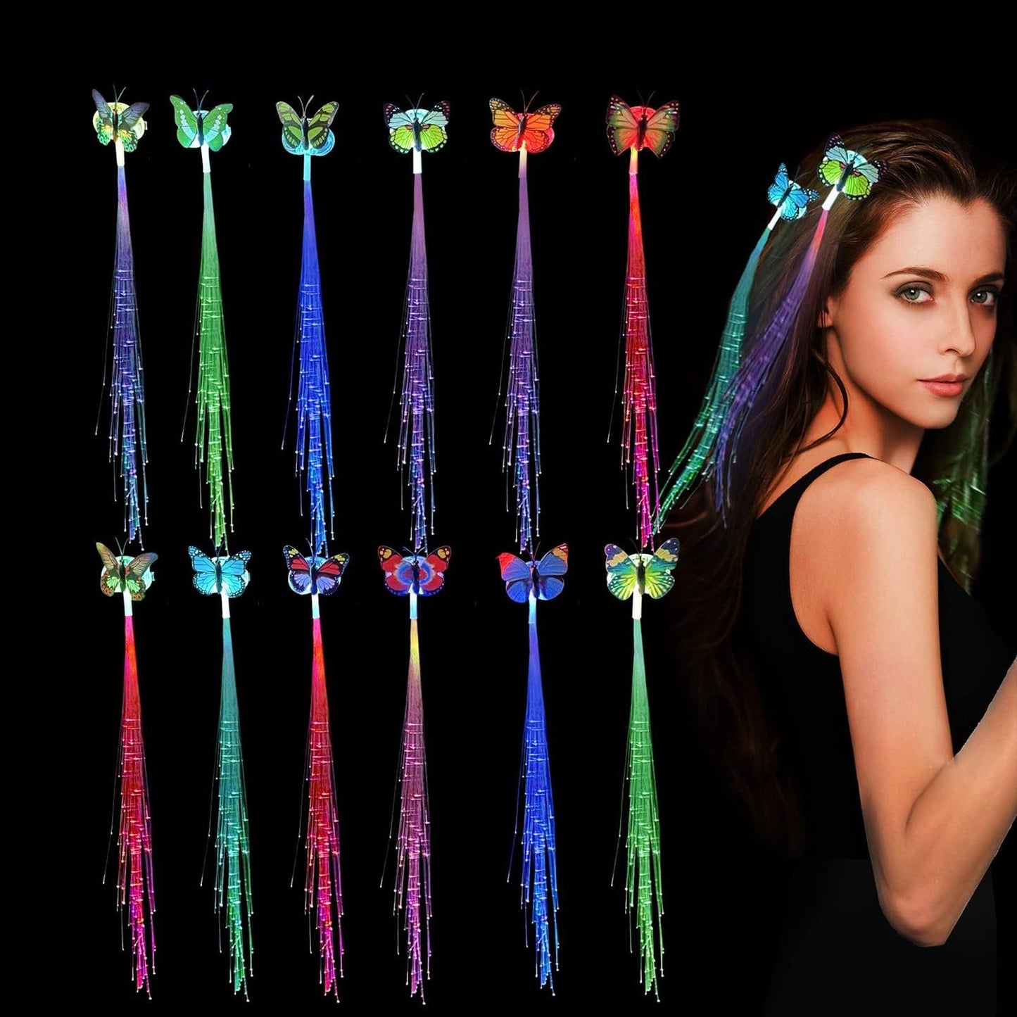Trend Twinkle LED Braid Clip