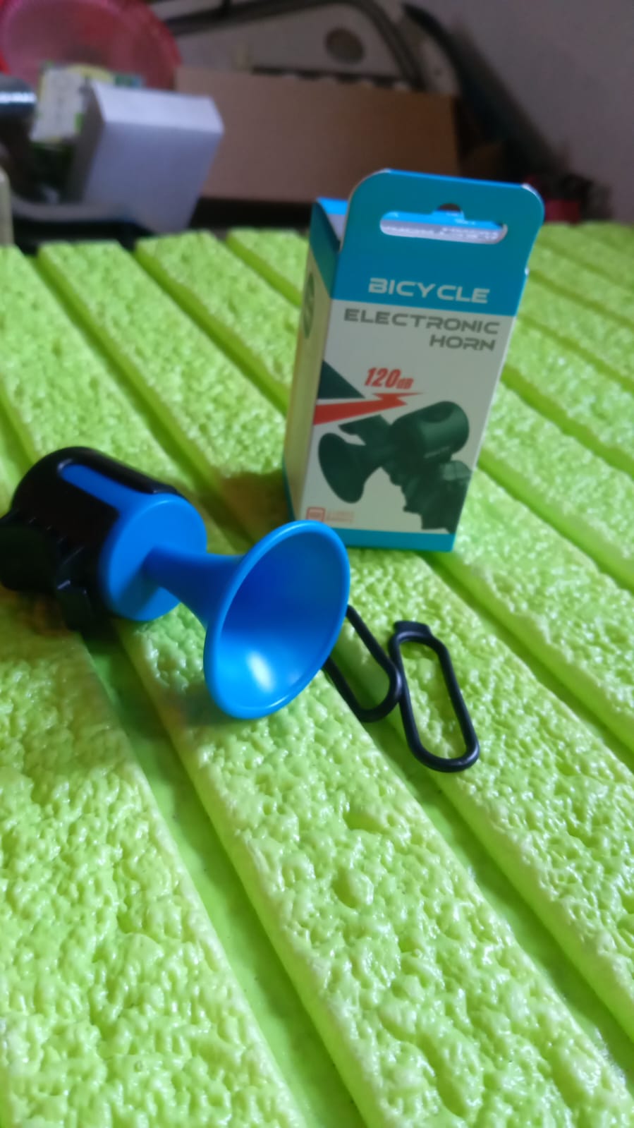 Loud 120dB Bicycle Air Horn – Waterproof Electric Bell with Long Battery Life